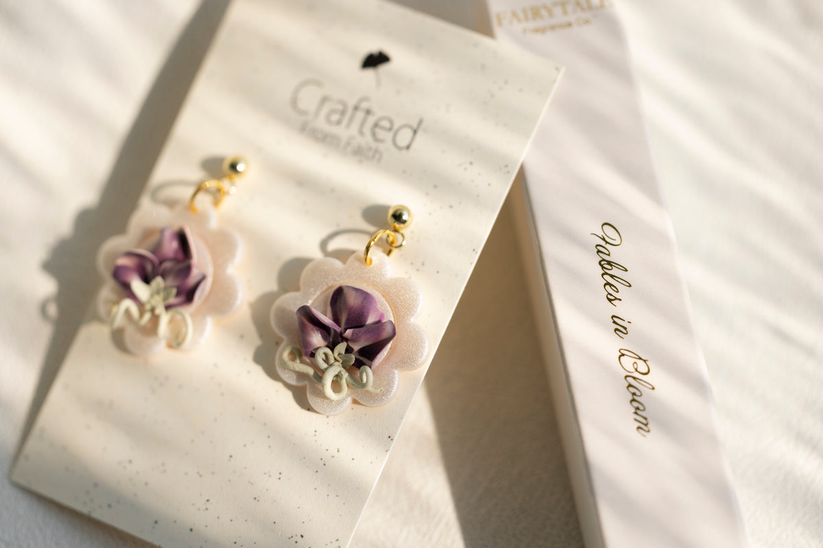Fables in Bloom Perfume & Earrings Gift Box